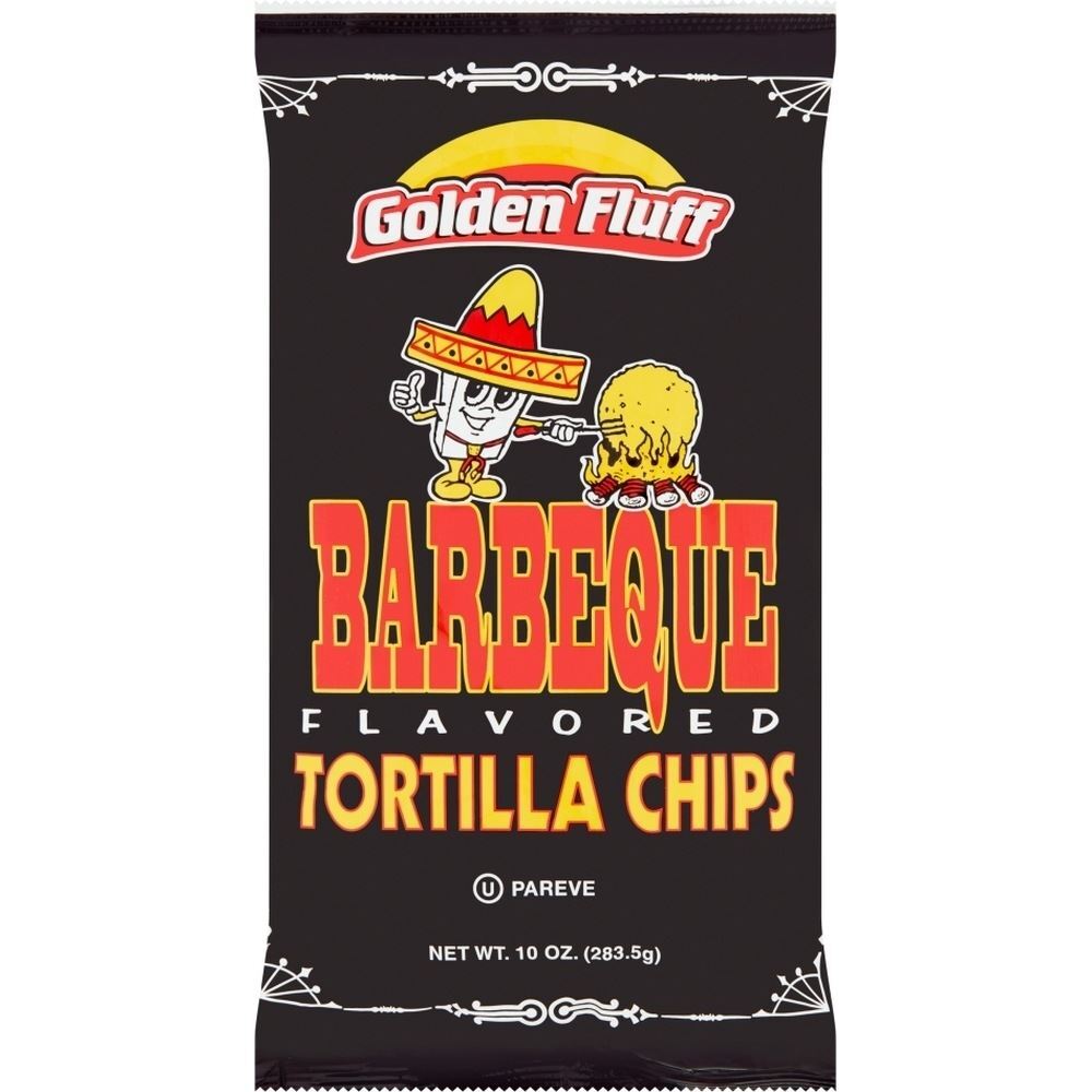 Golden Fluff BBQ Tortilla Chips 10 oz