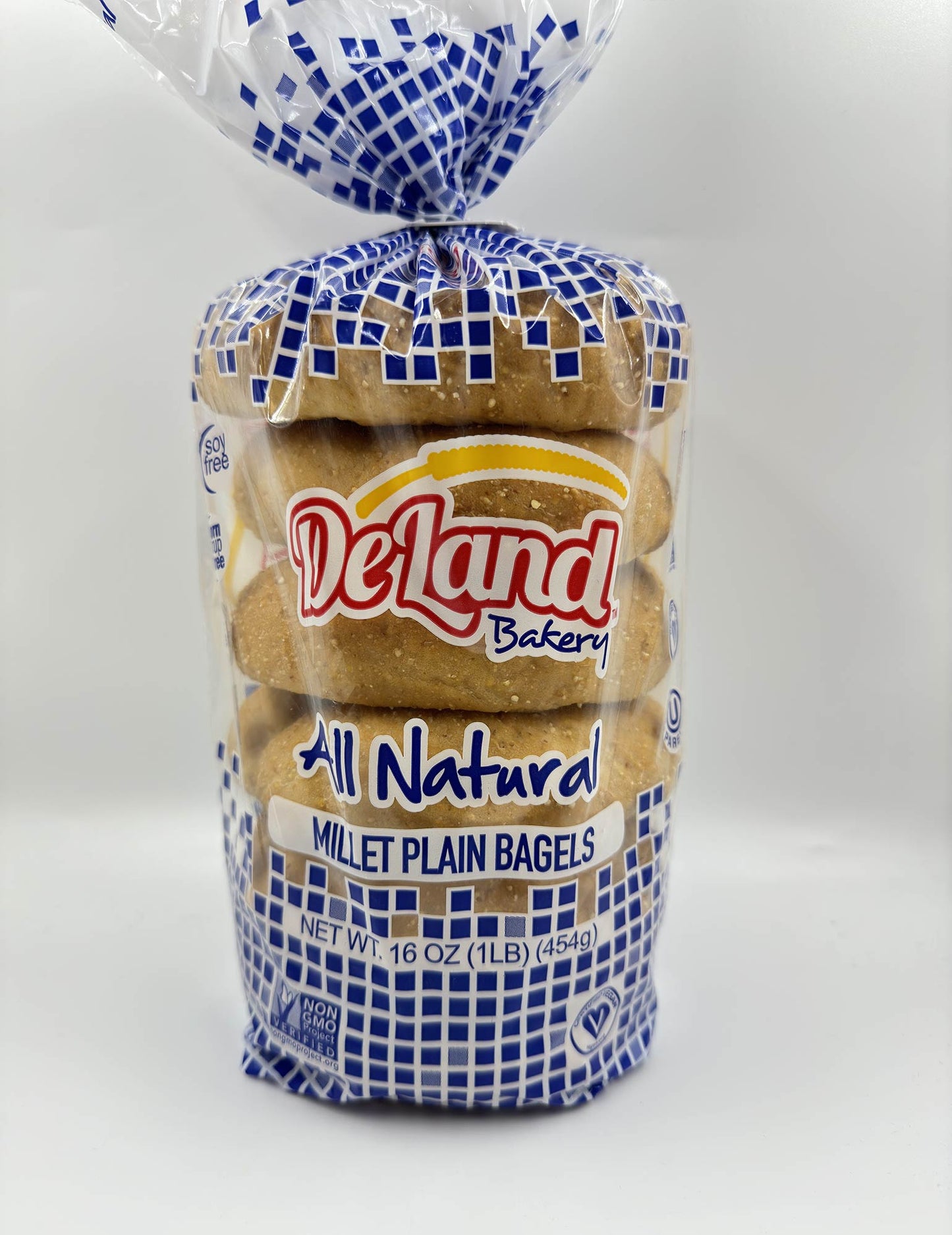 DeLand Bakery Plain Millet Bagels