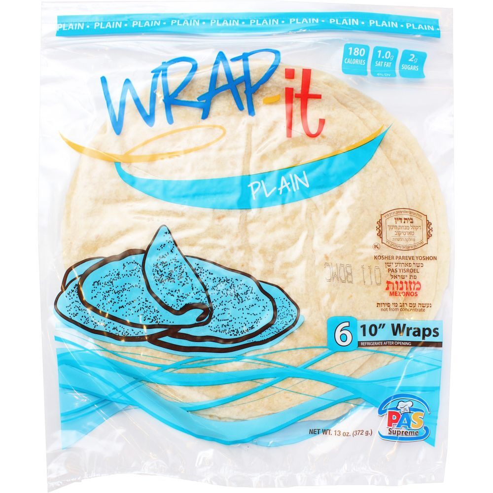 PAS Wraps, 10" Plain