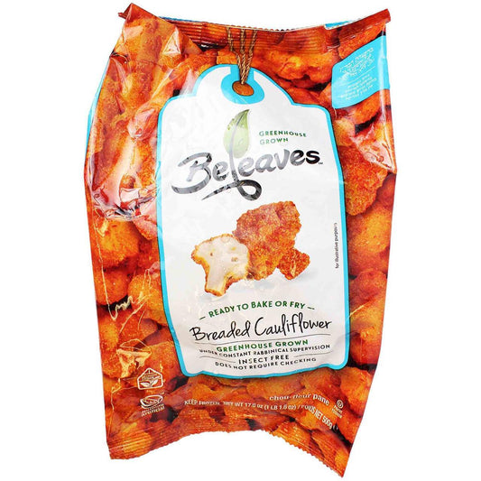 BELEAVES FROZEN BREADED CAULIFLOWER 17.6