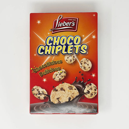 Liebers Choco  Chiplets Box 7 oz