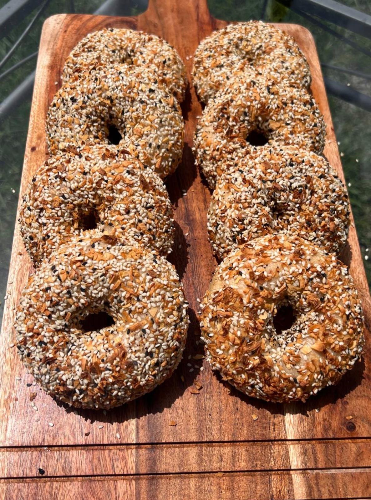Spelt Sourdough Hamotzi Everything Bagel