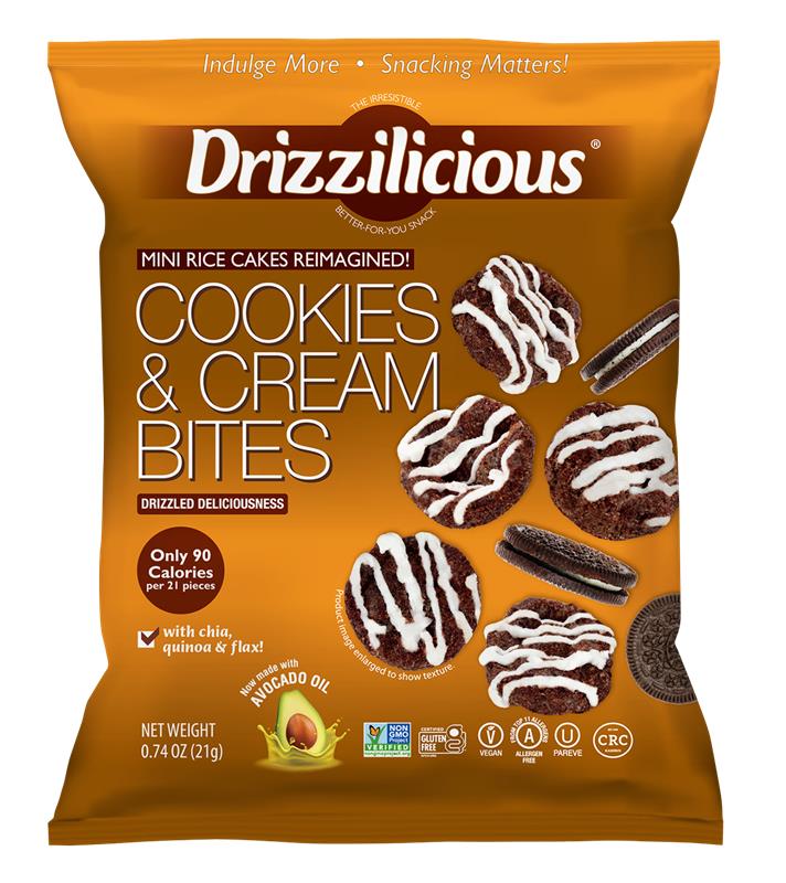 Drizzilicious Cookies & Cream Bites