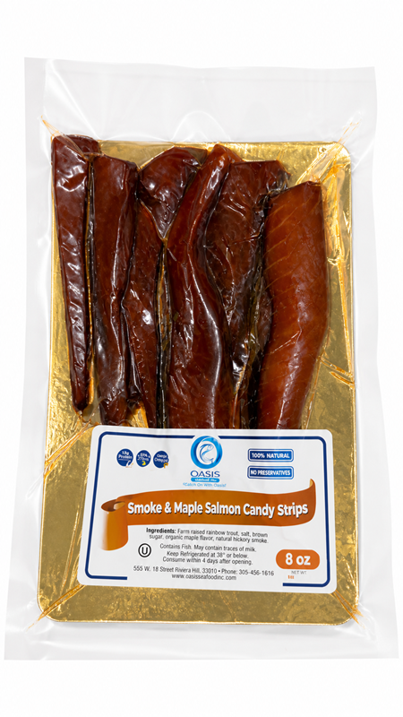 OASIS Smoke & Maple Salmon Candy 8 oz