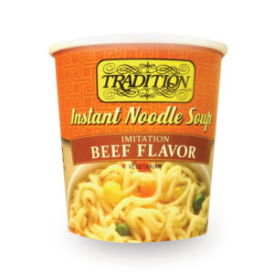 TRADITION INSTANT NOODLE SOUP BEEF 2.3OZ
