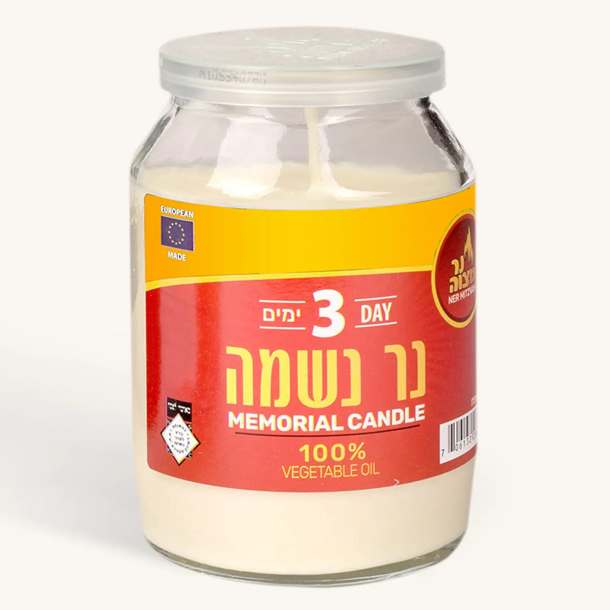 NM 3 Day Memorial Candle Plastic