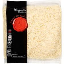 NATURAL AND KOSHER SHREDDED MOZZARELLA