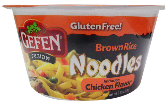 GEFEN NO MSG CHICKEN BROWN RICE NOODLE BOWL