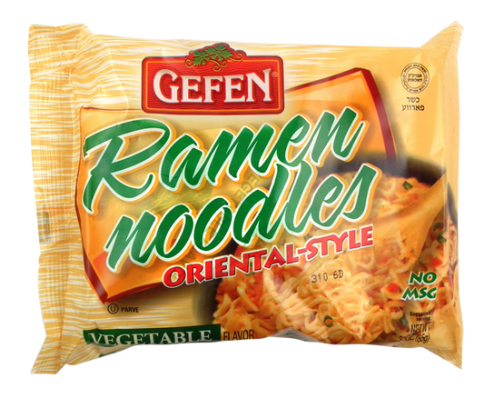 GEFEN RAMEN NOODLES VEGETABLE FLAVOR