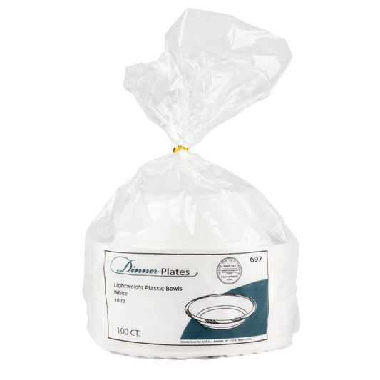 989 BLUE SKY 18 OZ WHITE SOUP BOWLS