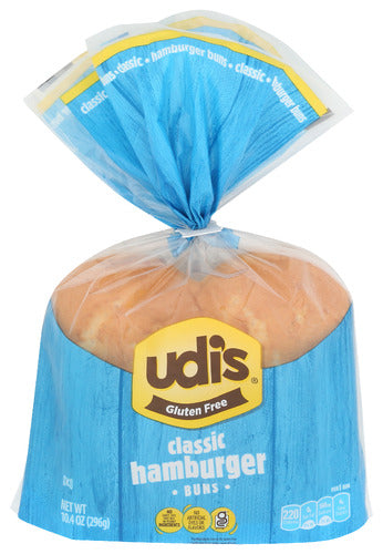 Udis Buns Hamburger 4Ct