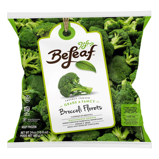 BELEAVES FROZEN BROCCOLI FLORETS 24 OZ