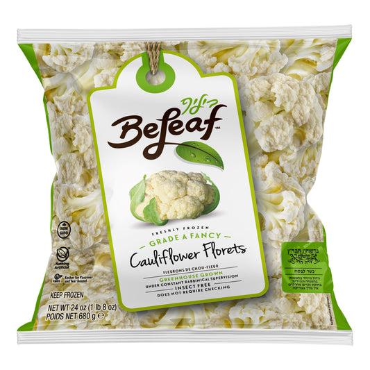 BELEAVES FROZEN CAULIFLOWER FLORETS 24 OZ