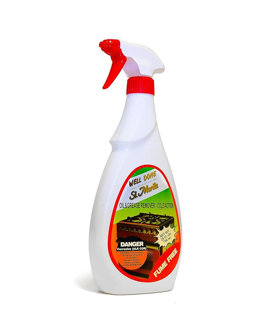 St Moritz Oil Grease Remover Fume Free