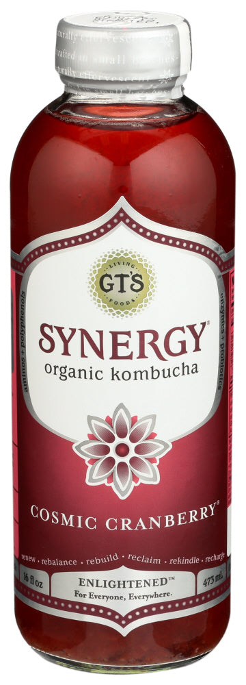 GTS SYNERGY BEV CRNBRY ENLIGHT KOMBUCHA