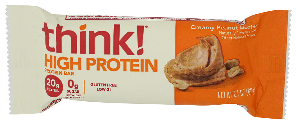 think! Creamy Peanut Butter High Protein Bar