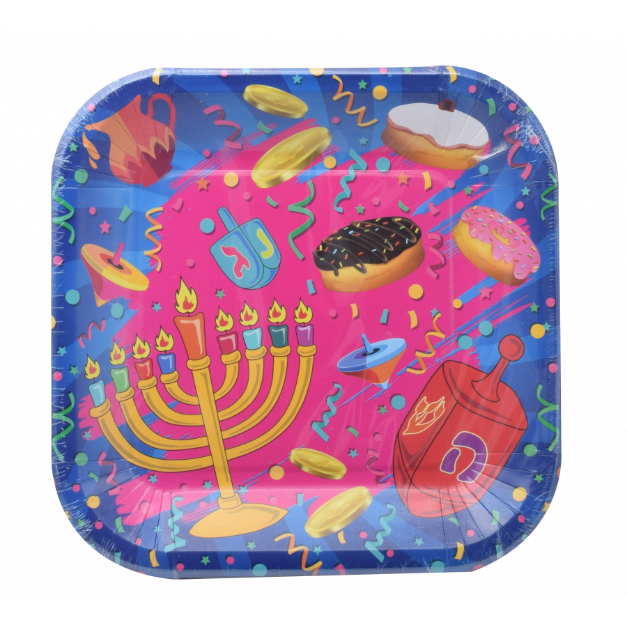 10PK Paper Plates 9"