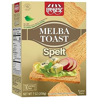 Paskesz Melba Toast SPELT