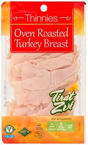 TIRAT ZVI OVEN ROASTED TURKEY BREAST THINNIES (Frozen)