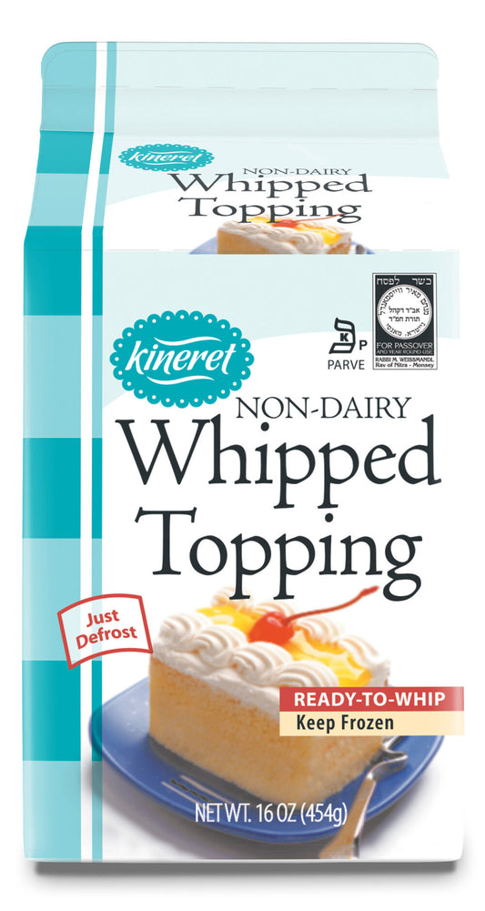 KINERET NON-DAIRY WHIPPED TOPPING 16 OZ (P)