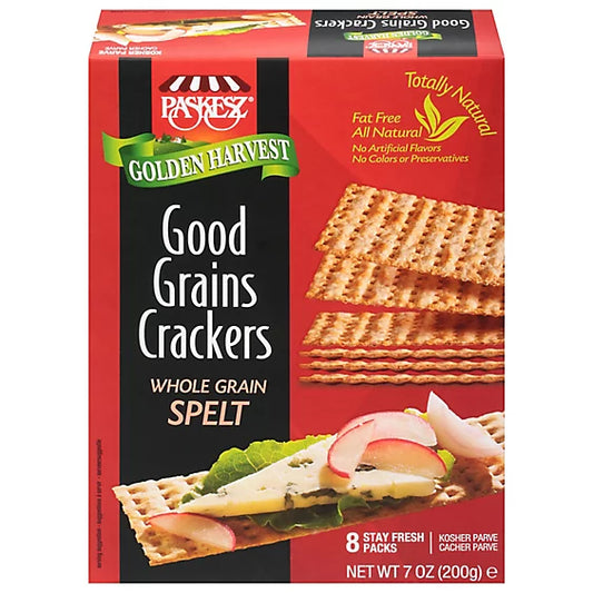 Paskesz Good Grains Spelt Crackers