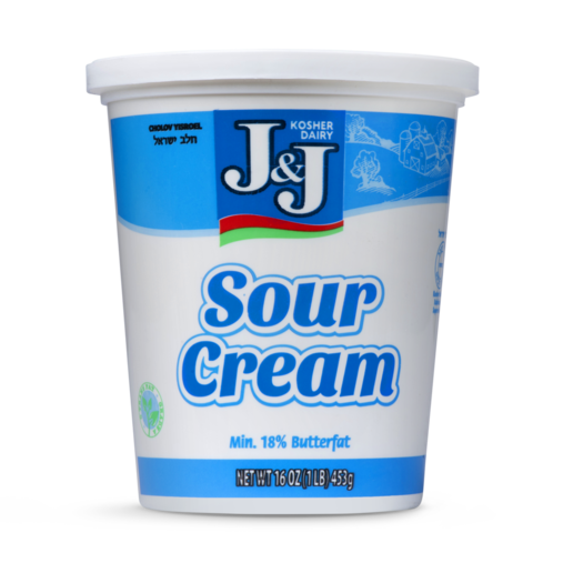 JJ SOUR CREAM 16 OZ