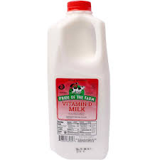 PRIDE OF THE FARM WHOLE MILK HALF GALLON (RED) Frozen
