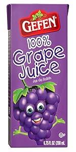 Gefen Box Grape Juice 6.75 oz