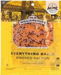 Old Willamsburg Everything Bagel Smoked Salmon