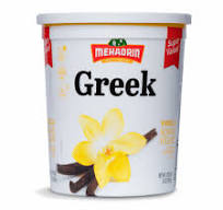 MEHADRIN GREEK YOGURT VANILLA
