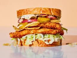 Breaded Tilapia on Sourdough Bread