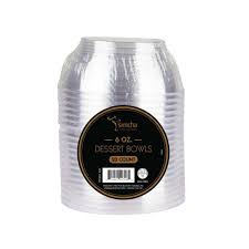 328 BLUE SKY SIMCHA PLASTIC BOWLS  6 OZ