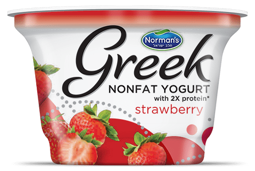 0390 GREEK 2% STRAWBERRY 2 LB NORMANS YOGURTS