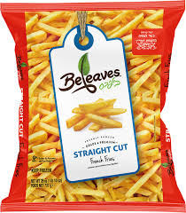 BELEAVES WHITE POTATO FRIES - STRAIGHT CUT