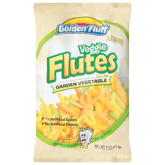 Golden Fluff Veggie Flutes Small
