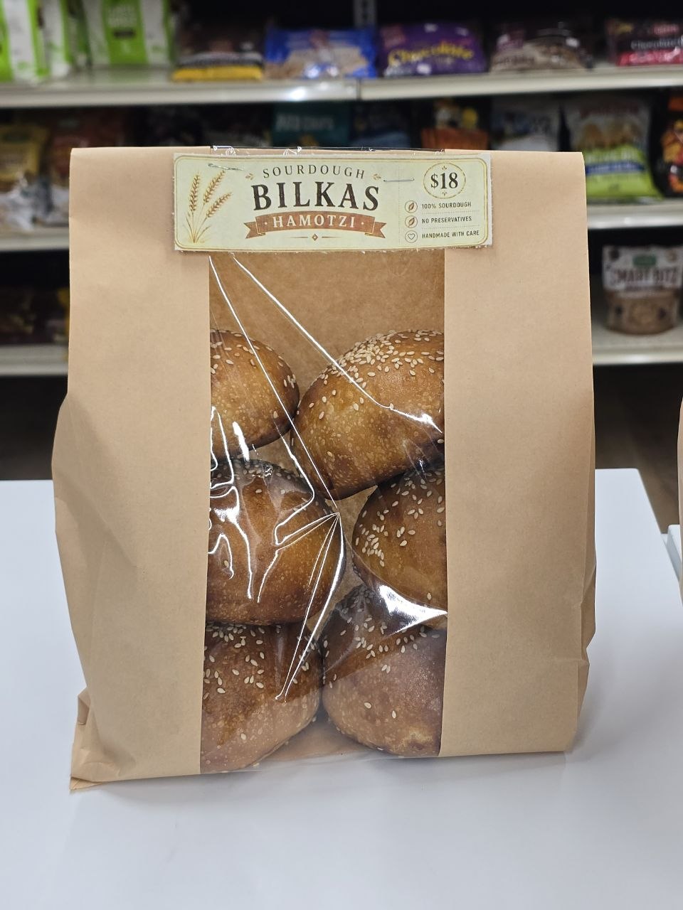 BK Spelt Sourdough Hamotzi Bilkas Pack of 6