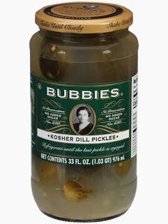 Bubbies Kosher Dill Pickles 40oz