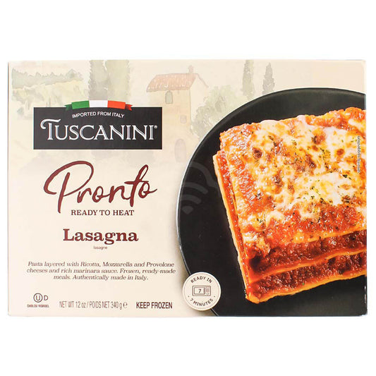 LASAGNA 12OZ TUSCANINI 8 PACK
