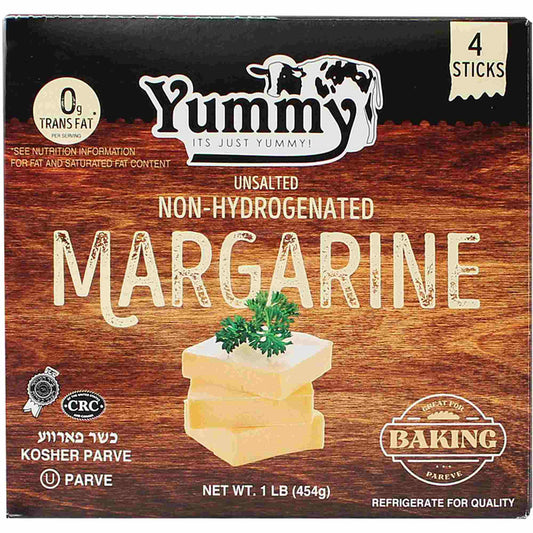 89922 YUMMY MARGARINE QUARTERS 0G TRANS FAT
