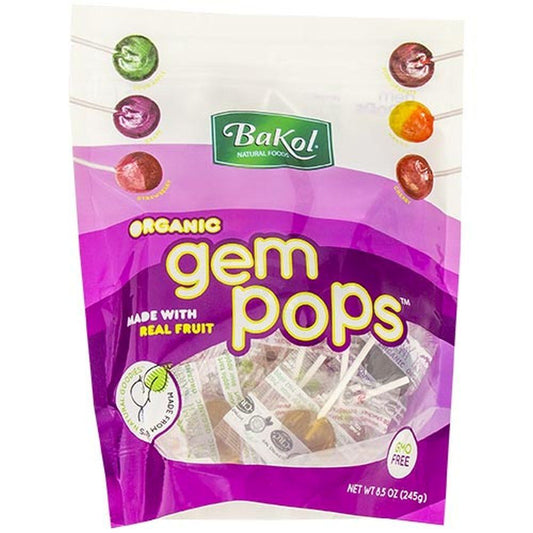 Bakol Organic Gem Pops Assorted