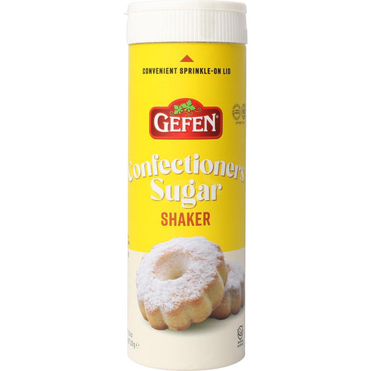 SUGAR CONFECTIONERS SHAKER 8.8OZ GEFEN (D)