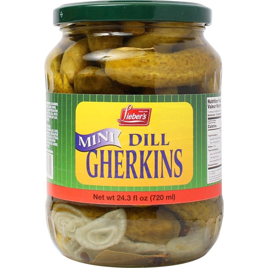 Liebers Mini Dill Gherkins