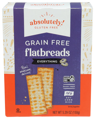 ABSOLUTELY GLUTEN FREE FLATBREAD EVERYTHING