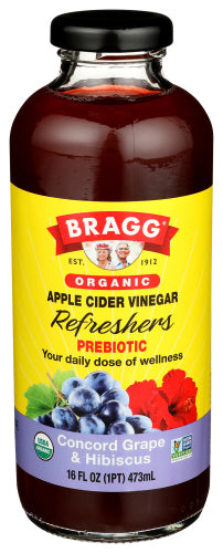 BRAGG BEV APPLE CIDER GRAPE&ACAI ORG