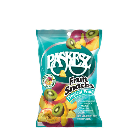 Paskesz Fruit Snacks Tropical bag