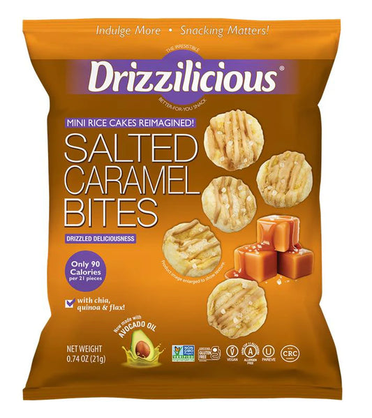 Drizzilicious Salted Caramel Bites