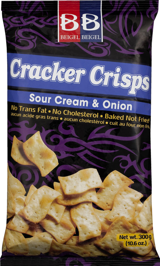 B&B CRACKER CRISP SOUR CREAM & ONION
