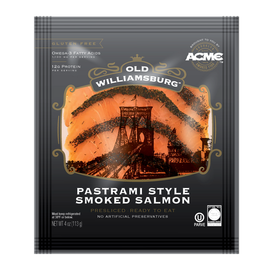 SALOMON SMOKED PASTRAMI OLD WILLIAMSBURG
