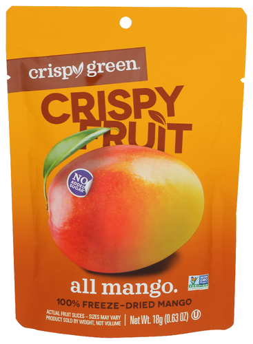 CRISPY GREEN MANGO DRIED SNGL SRV