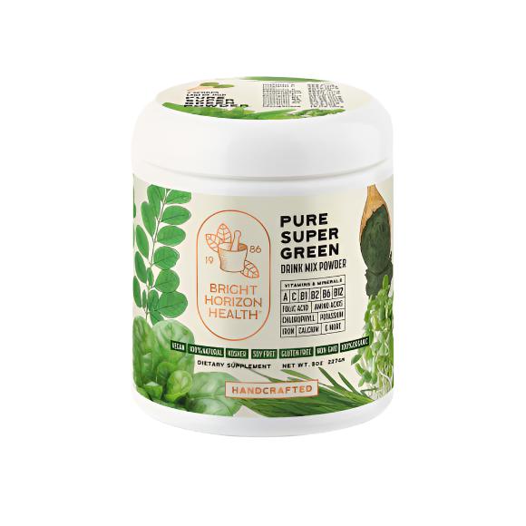 Pure Super Green Juice Powder 8 oz